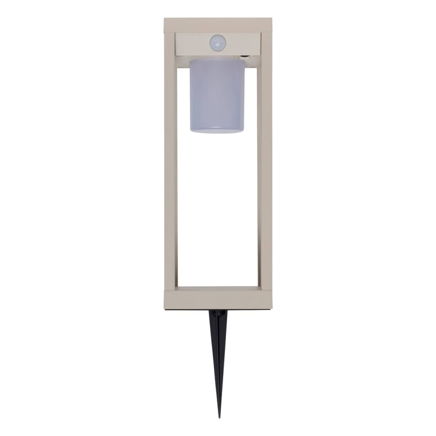 Hesperide - LED solcellelanterne med bevægelsessensor PIKY LED/3,7V 2600 mAh 40 cm IP65 beige