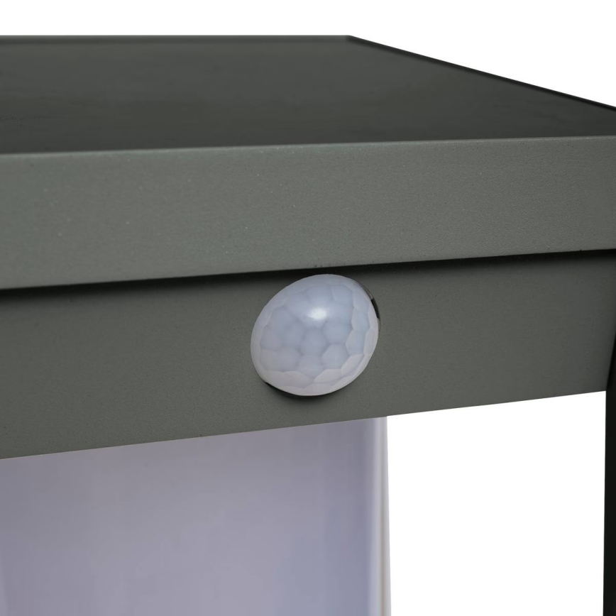 Hesperide - LED solcellelanterne med bevægelsessensor PIKY LED/3,7V 2600 mAh 40 cm IP65 grøn