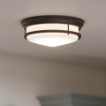 Hinkley - Badeværelsesloftlampe HADLEY 3xE27/40W/230V IP44 i bronze