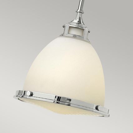 Hinkley - Pendellampe AMELIA 1xE27/60W/230V skinnende krom
