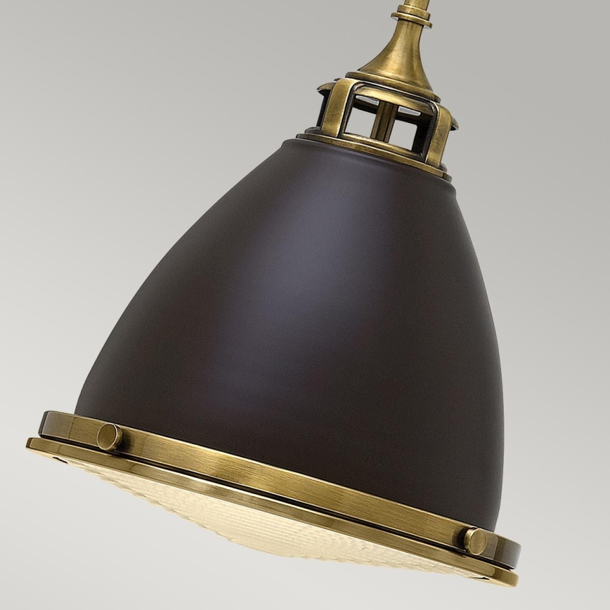 Hinkley - Pendellampe AMELIA 1xE27/60W/230V bronze