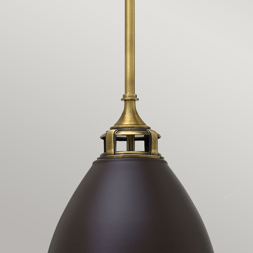 Hinkley - Pendellampe AMELIA 1xE27/60W/230V bronze