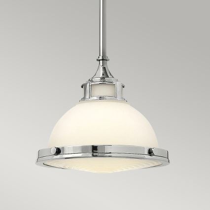 Hinkley - Pendellampe AMELIA 1xE27/60W/230V skinnende krom