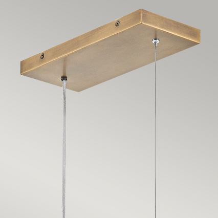 Hinkley - LED-pendel på wire ARCO LED/43W/230V 3000K guld