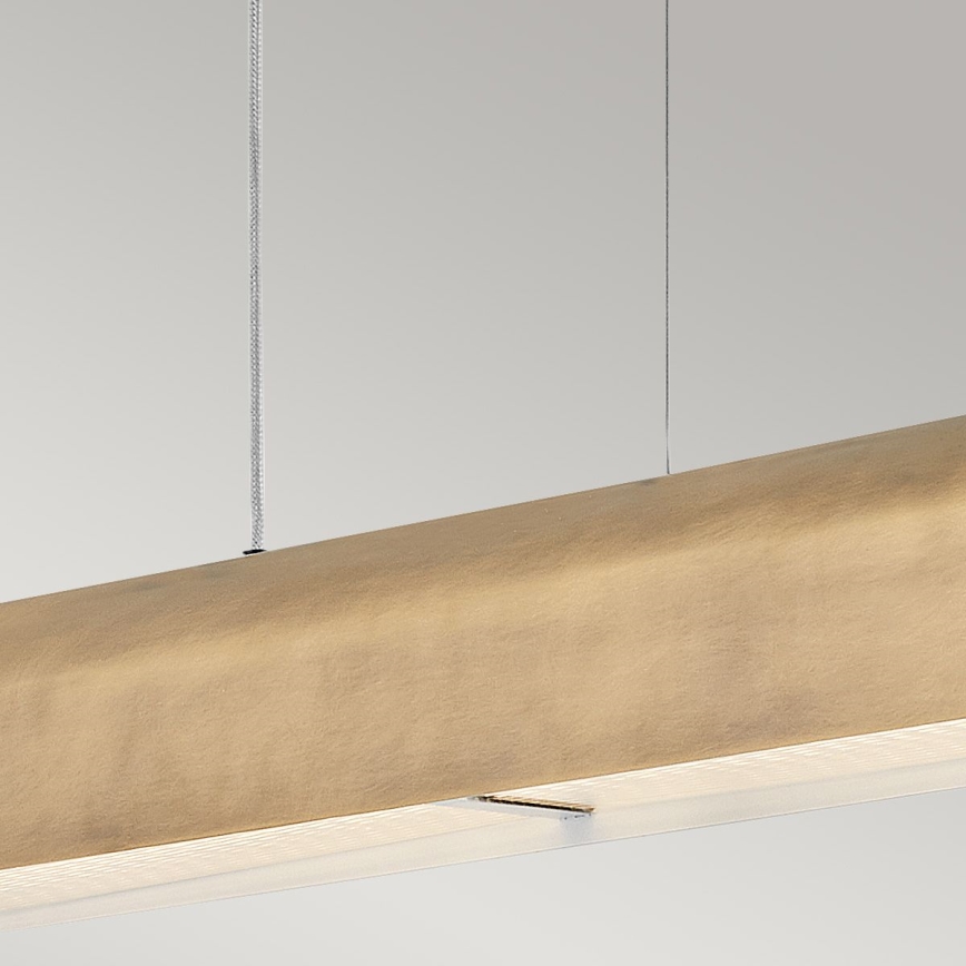 Hinkley - LED-pendel på wire ARCO LED/43W/230V 3000K guld