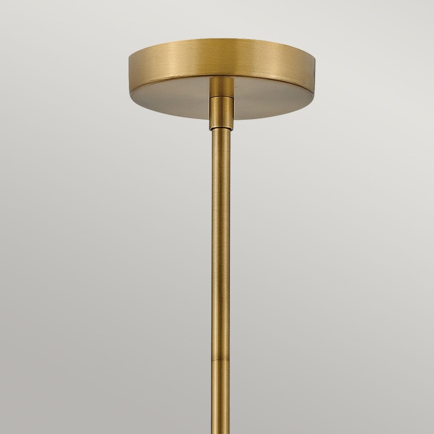 Hinkley - Lysekrone på stang CEDRIC 2xE27/60W/230V Ø 33 cm guld/sort