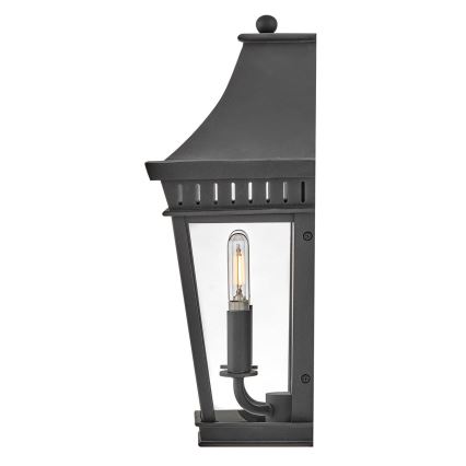 Hinkley - Udendørs væglampe CHAPEL HILL 2xE14/40W/230V IP44 sort