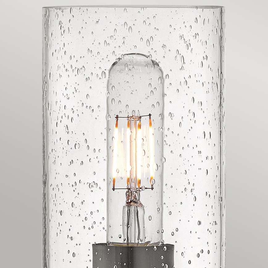 Hinkley - Væglampe COLLIER 1xE27/60W/230V sort