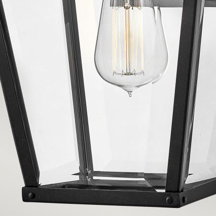 Hinkley - Udendørs væglampe DAWSON 1xE27/60W/230V IP44 sort