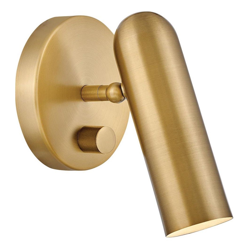 Hinkley HK-DAX1-HB - LED dæmpbar væglampe DAX LED/9W/230V 3000K guld