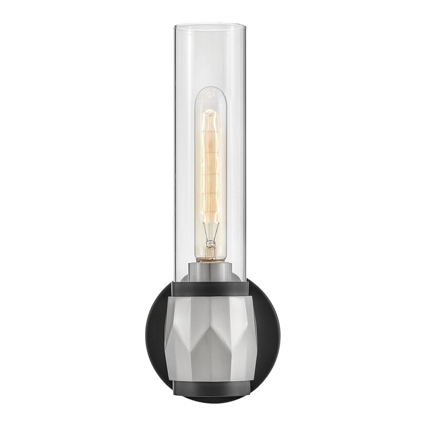 Hinkley - Badeværelses væglampe ELLISON 1xE27/40W/230V IP44 sort