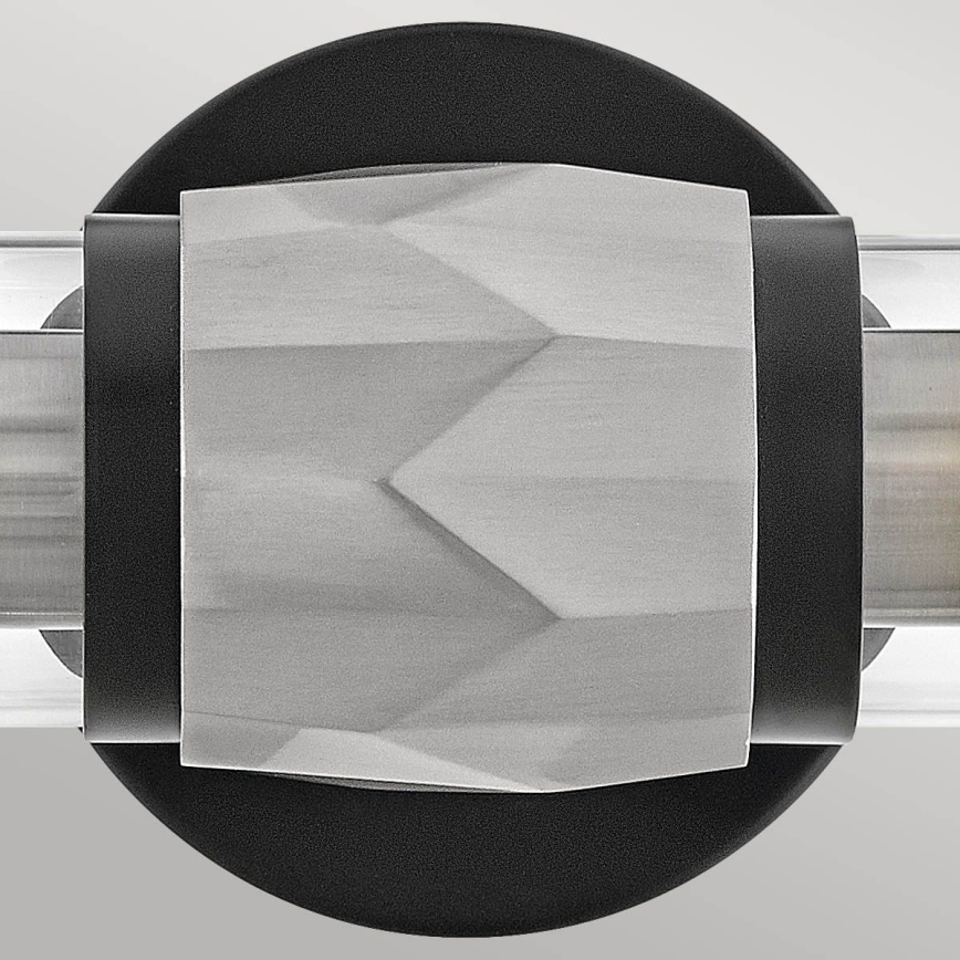 Hinkley - Badeværelsesvæglampe ELLISON 2xE27/40W/230V IP44 sort