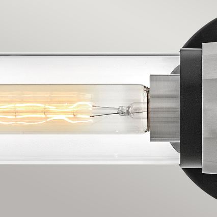 Hinkley - Badeværelsesvæglampe ELLISON 2xE27/40W/230V IP44 sort