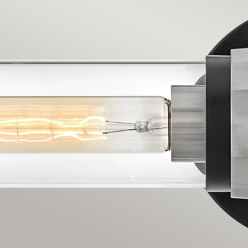 Hinkley - Badeværelsesvæglampe ELLISON 2xE27/40W/230V IP44 sort