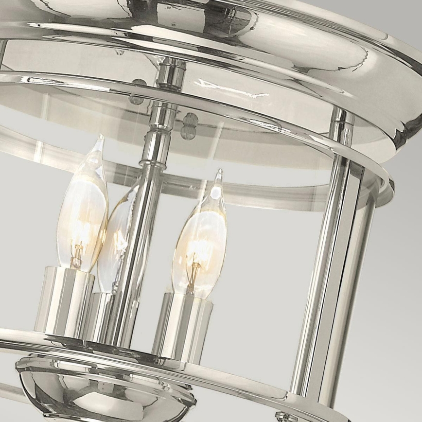 Hinkley - Loftlampe GENTRY 3xE14/40W/230V skinnende krom