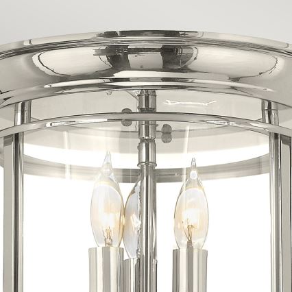 Hinkley - Loftlampe GENTRY 3xE14/40W/230V skinnende krom