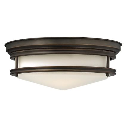 Hinkley - Badeværelsesloftlampe HADLEY 3xE27/40W/230V IP44 i bronze