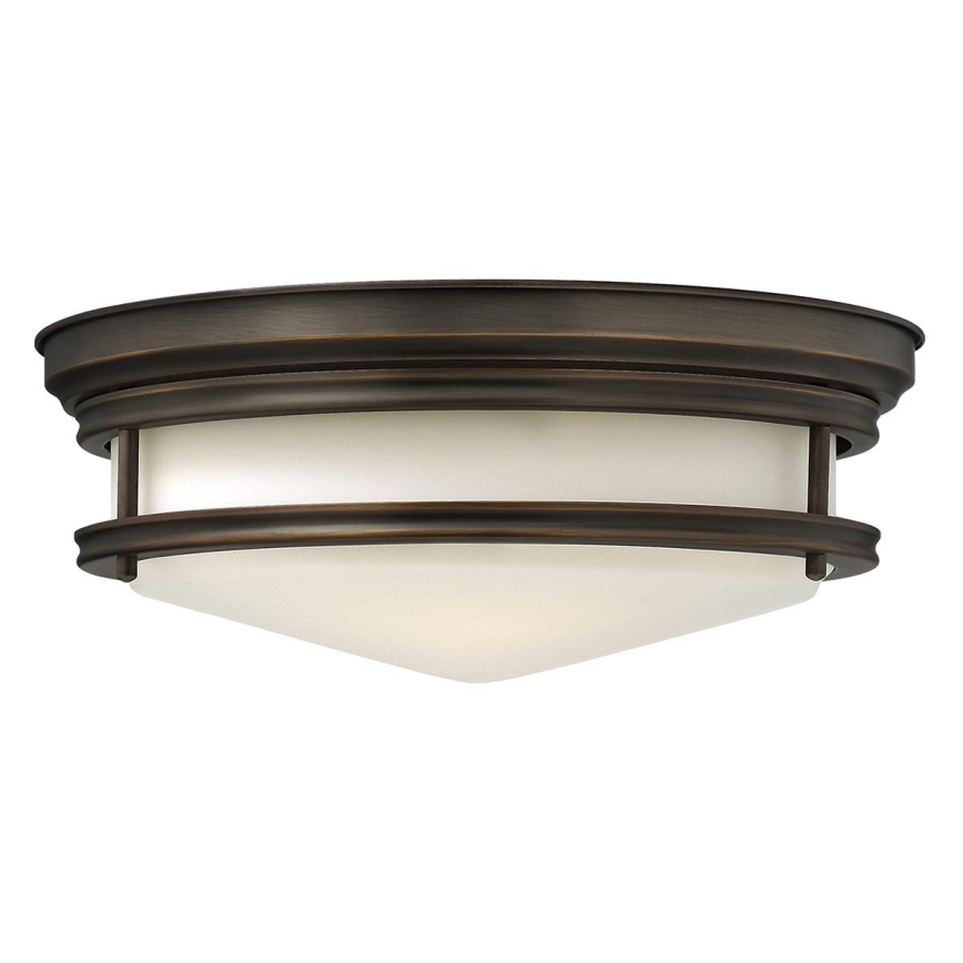 Hinkley - Badeværelsesloftlampe HADLEY 3xE27/40W/230V IP44 i bronze