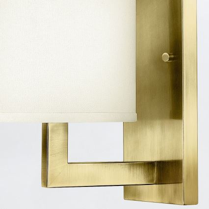 Hinkley - Væglampe HAMPTON 1xE27/60W/230V guld