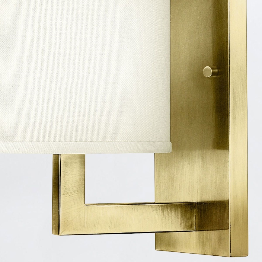 Hinkley - Væglampe HAMPTON 1xE27/60W/230V guld