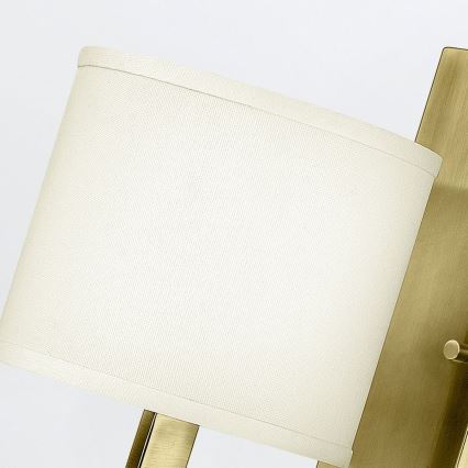 Hinkley - Væglampe HAMPTON 1xE27/60W/230V guld