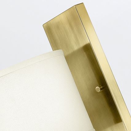 Hinkley - Væglampe HAMPTON 1xE27/60W/230V guld