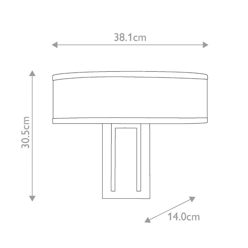 Hinkley - Væglampe HAMPTON 2xE14/40W/230V guld