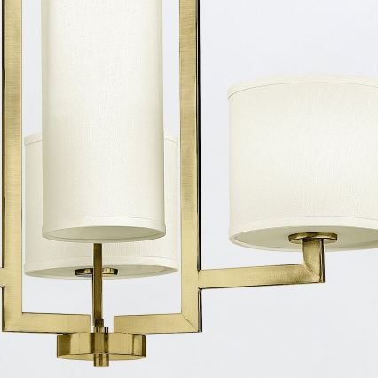 Hinkley - Lysekrone med kæde HAMPTON 4xE27/60W/230V guld