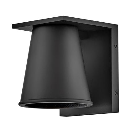 Hinkley - Udendørs LED væglampe HANS 1xGU10/8W/230V IP44 sort