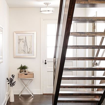 Hinkley - Loftmonteret lysekrone HARPER 3xE27/60W/230V, poleret krom