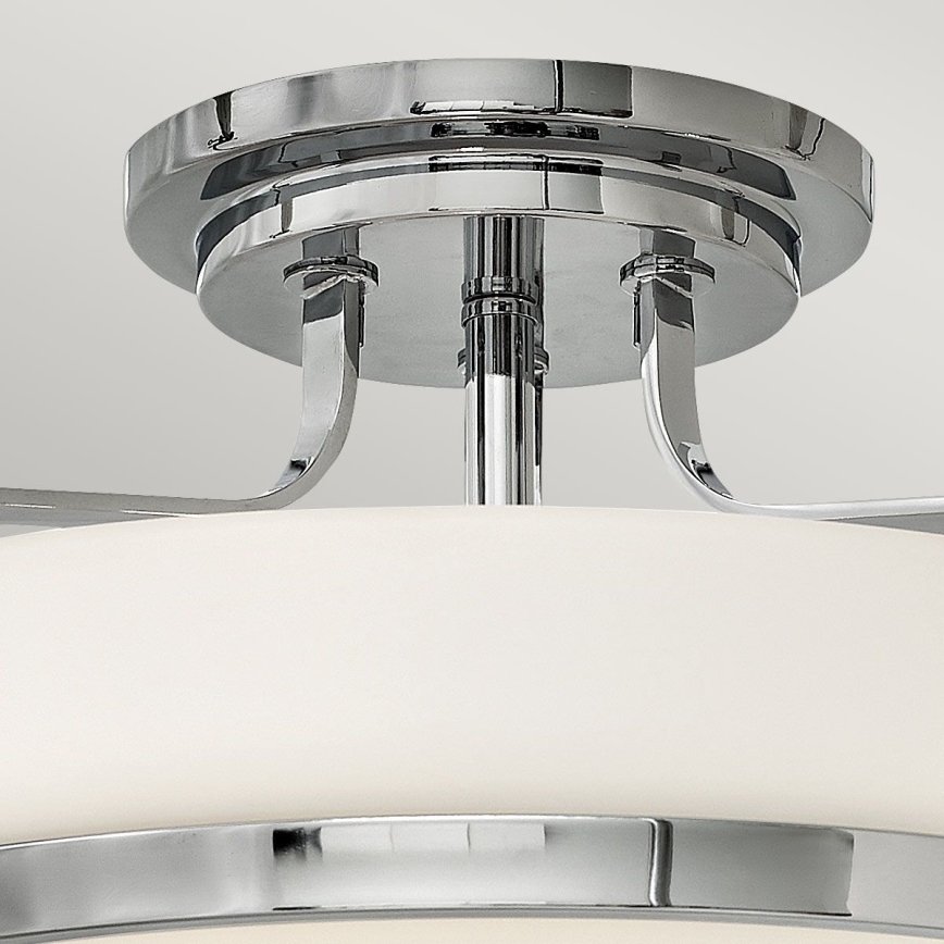 Hinkley - Loftmonteret lysekrone HARPER 3xE27/60W/230V, poleret krom