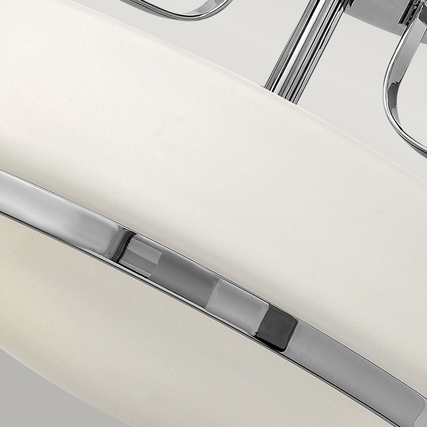 Hinkley - HARPER loftlampe til direkte montering 3xE27/60W/230V, blank krom