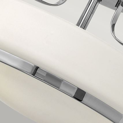 Hinkley - Overflademonteret loftlampe HARPER, 3xE27/60W/230V, Ø 36,6 cm, blank krom