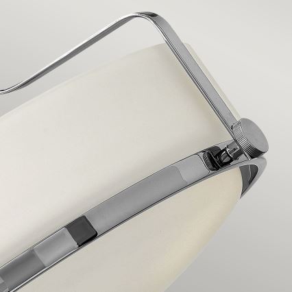 Hinkley - Overflademonteret loftlampe HARPER, 3xE27/60W/230V, Ø 36,6 cm, blank krom