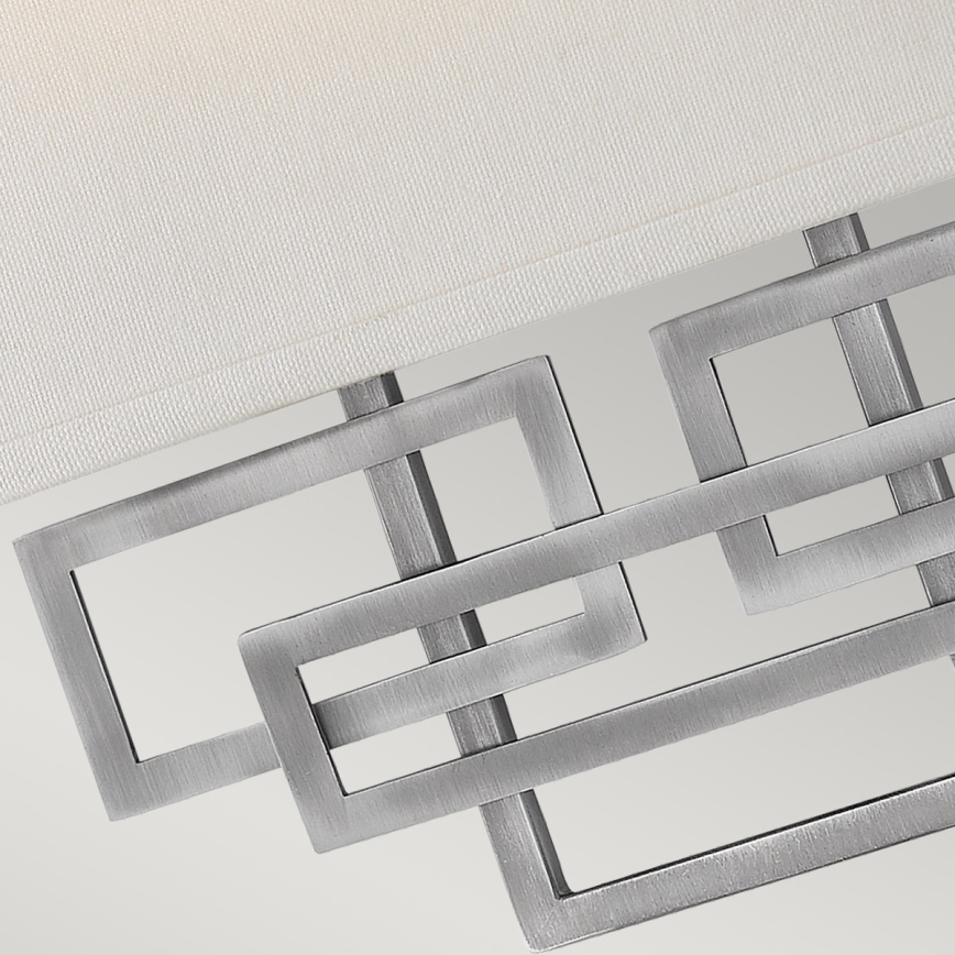 Hinkley - Væglampe LANZA 2xE14/40W/230V mat krom