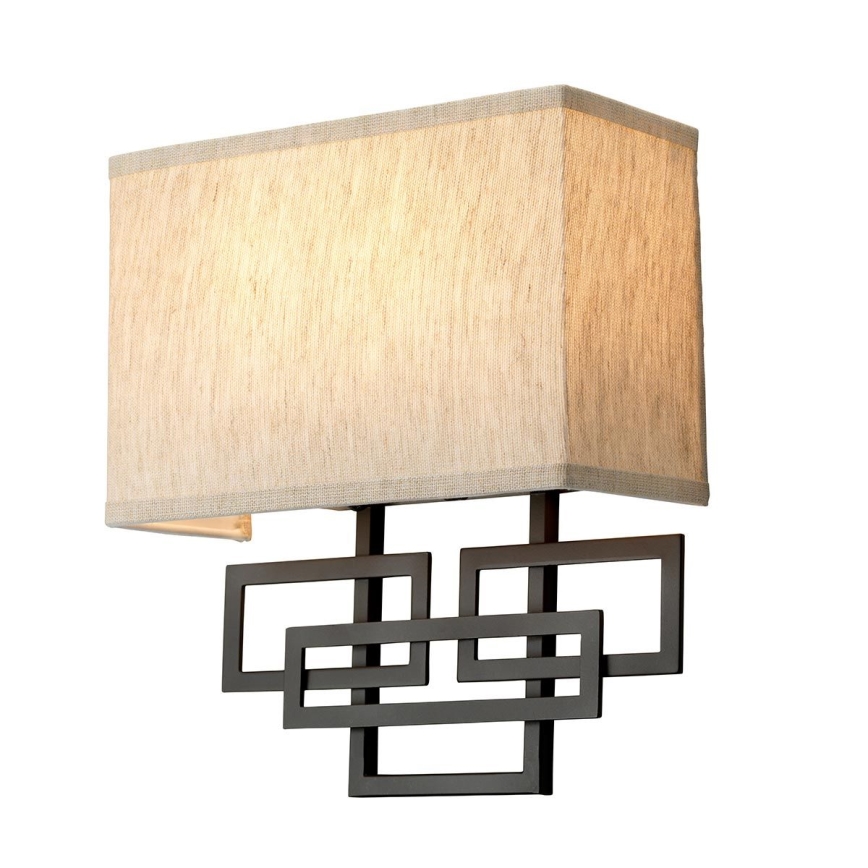 Hinkley - Væglampe LANZA 2xE14/40W/230V i bronze
