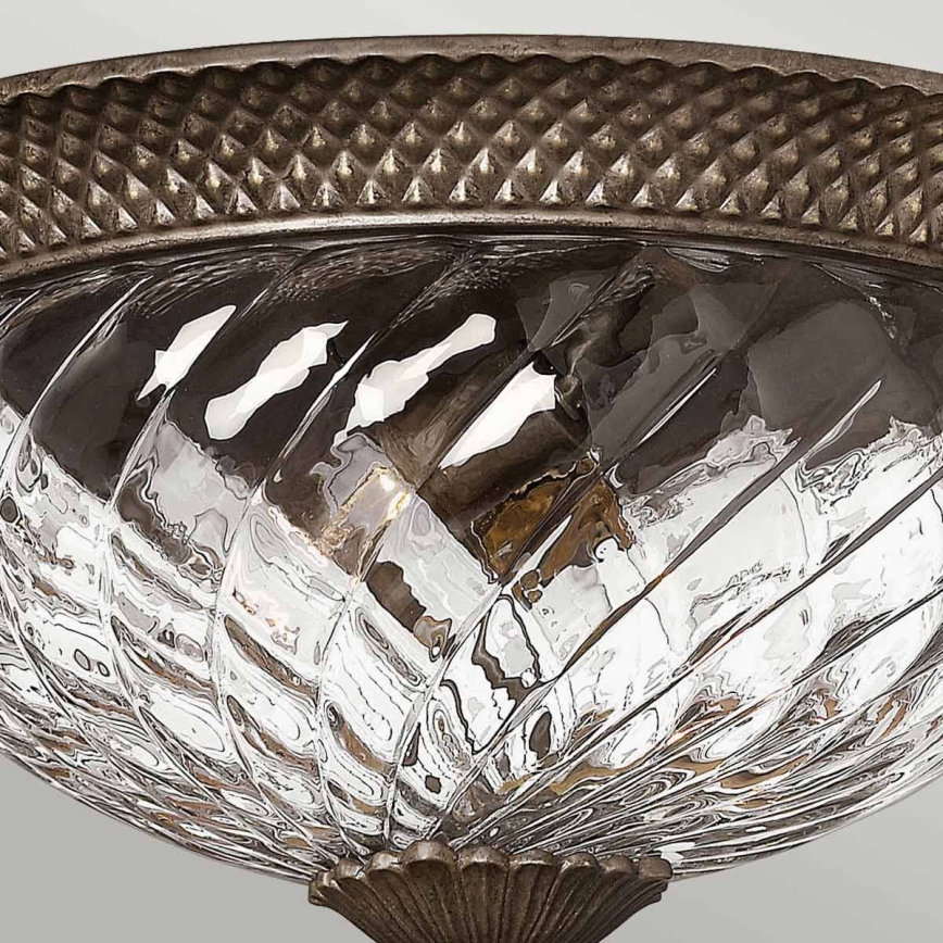 Hinkley - Loftlampe PLANTATION 3xE27/60W/230V bronze