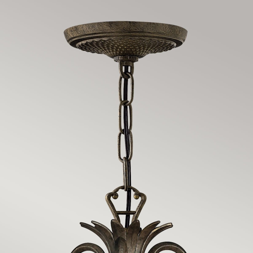 Hinkley - Pendel med kædeophæng PLANTATION 4xE14/40W/230V bronze