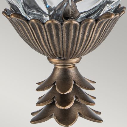 Hinkley - Udendørs væglampe PLANTATION 1xE27/40W/230V IP44 bronze