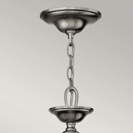 Hinkley - Lysekrone på kæde SUSSEX 9xE14/40W/230V mat krom