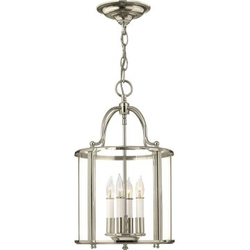 Hinkley - Kædeophængt lysekrone GENTRY 4xE14/60W/230V blank krom