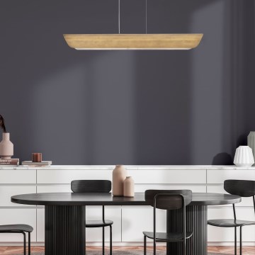 Hinkley - LED-pendel på wire ARCO LED/43W/230V 3000K guld