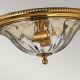 Hinkley - Loftlampe CAMBRIDGE 2xE27/60W/230V guldfarvet