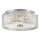 Hinkley Loftlampe ELLE 2xE27/60W/230V diameter 30,5 cm skinnende krom