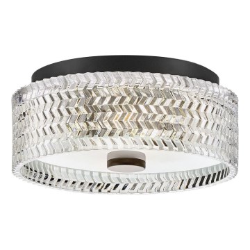 Hinkley - Loftlampe ELLE 2xE27/60W/230V diameter 30,5 cm sort
