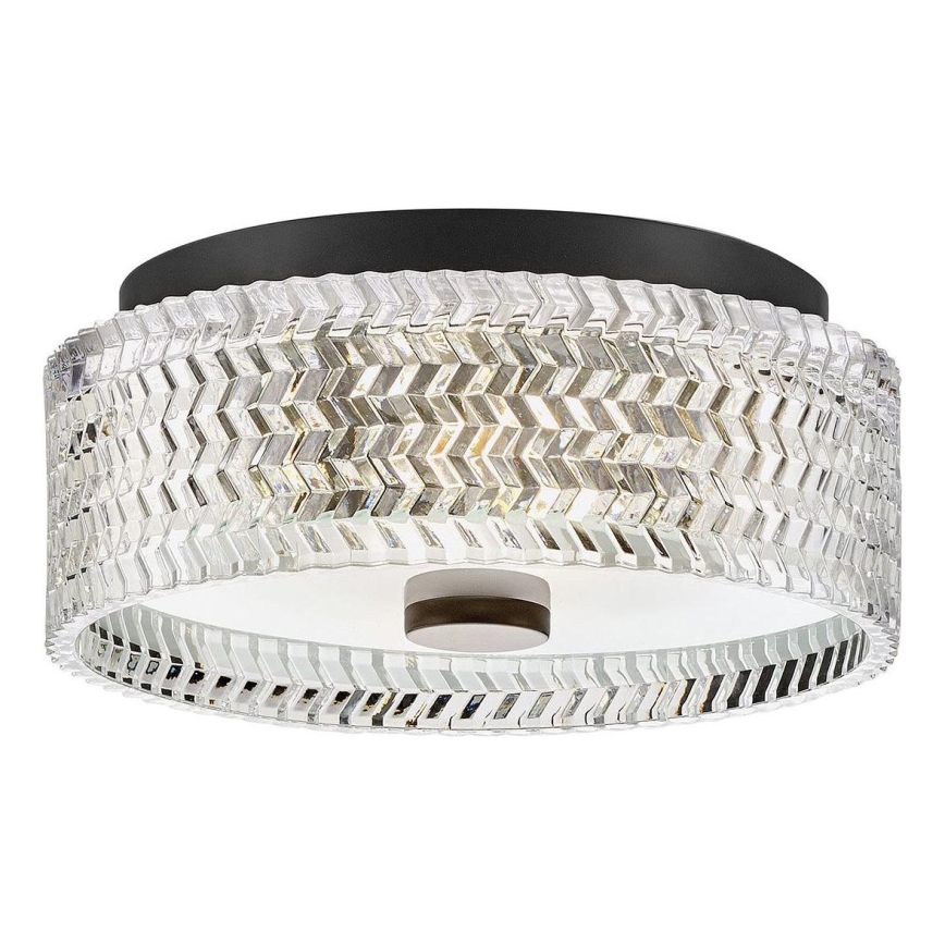 Hinkley - Loftlampe ELLE 2xE27/60W/230V diameter 30,5 cm sort