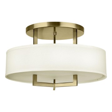Hinkley - Loftlampe HAMPTON 3xE27/60W/230V Ø 50,8 cm guld