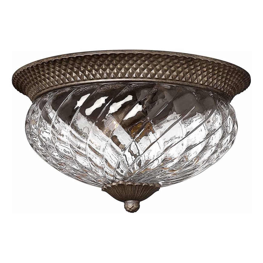 Hinkley - Loftlampe PLANTATION 3xE27/60W/230V bronze