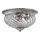Hinkley - Loftlampe PLANTATION 3xE27/60W/230V sølvfarvet