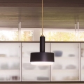 Hinkley - Lysekrone på stang CEDRIC 2xE27/60W/230V Ø 33 cm guld/sort